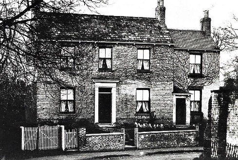 Old black and white photograph of Elm Brae, Kirk Ella