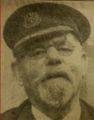 Old black and white photograph of Sir Henry Samman
